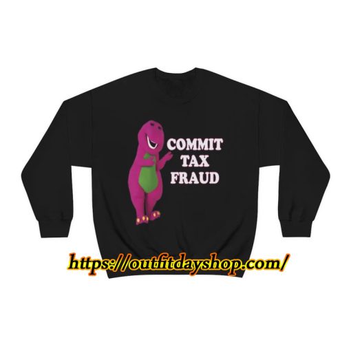 commit tax fraud Essential Unisex Heavy Blend Crewneck Sweatshirt ZA