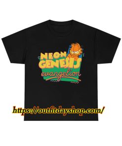 neon genesis garfield Essential T-Shirt ZA