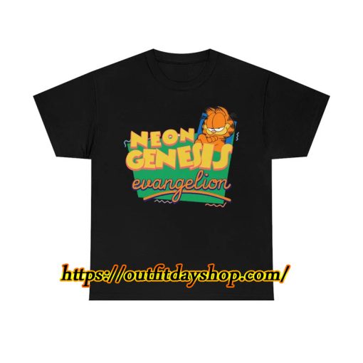 neon genesis garfield Essential T-Shirt ZA