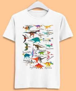 Dinosaurs Names T Shirt ZA