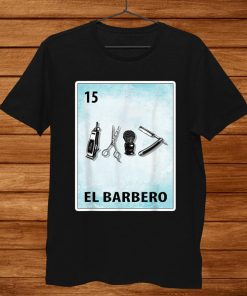 El Barbero Mexican Barber Cards Shirt ZA