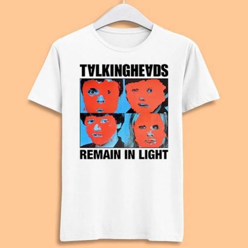 Talking Heads Remain In Light Punk Rock Unisex Mens Womens Gift Cool Music Fashion Top Retro Tee T Shirt ZA
