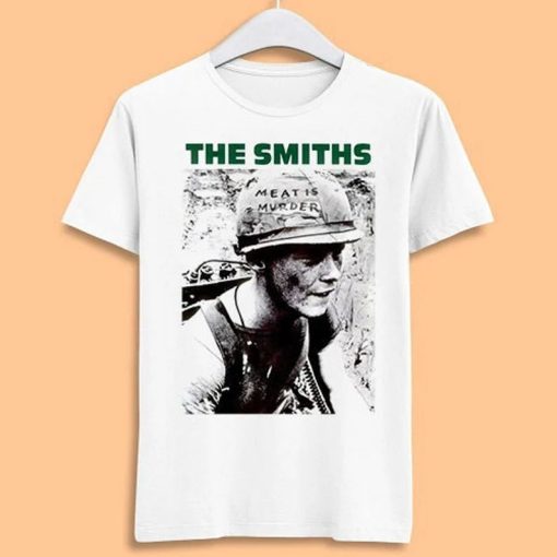 The Smiths Poster Album Vinyl Cover 80s Meme Gift Funny Tee Style Unisex Gamer Movie Music Top Mens Womens Adult Tee T Shirt ZA