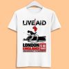 Wembley Live Aid Concert Poster 80s SHIRT ZA