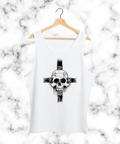 laced skull Tank Top DV