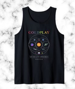 Coldplay Music of The Spheres Tank Top dv
