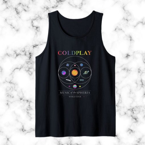 Coldplay Music of The Spheres Tank Top dv