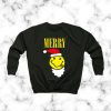 Merry Nirvana Christmas Sweatshirt dv