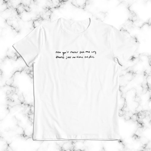 Billie Eilish Lyrics Glock Tucked T Shirt