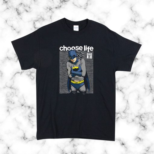 Choose Life Trainspotting Batman T Shirt