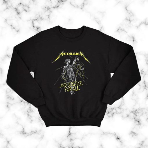 Metallica And Justice For All Sweatshirt