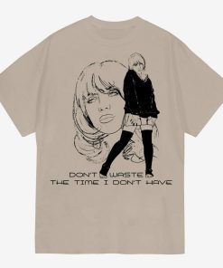 Billie Eilish Happier Than Ever Lyrics Boyfriend Fit Girls T-Shirt