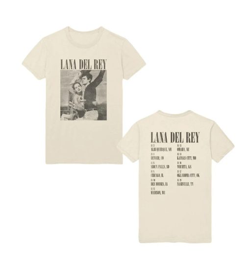 Lana Del Rey Norman Rockwell Tour T-shirt Twoside