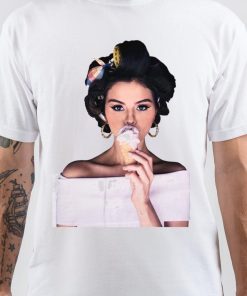 Selena Gomez Ice Cream T Shirt