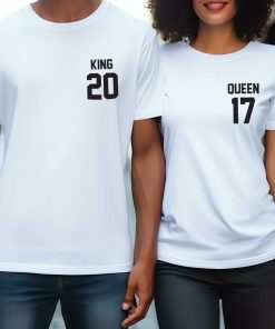 King and Queen Couple T Shirt