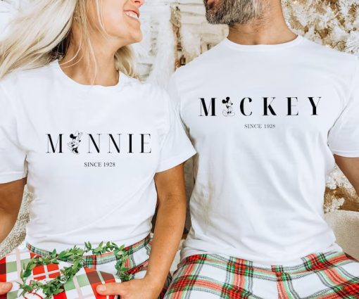 Minnie Mickey Matching Couple T-Shirt