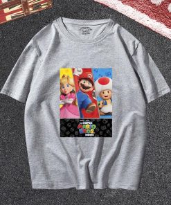 The Super Mario Bros Movie Mushroom Kingdom Trio Panels T-Shirt