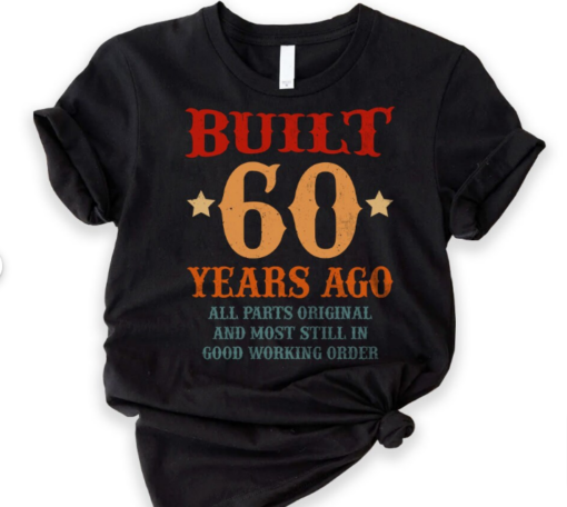 60th Birthday Gift Ideas T-Shirt AL