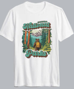 Retro Canada National Parks T Shirt