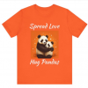 Spread Love Hug Pandas T-shirt AL