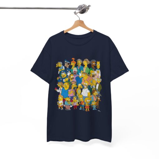 The Simpsons Springfield Group Montage Bart Homer T-Shirt