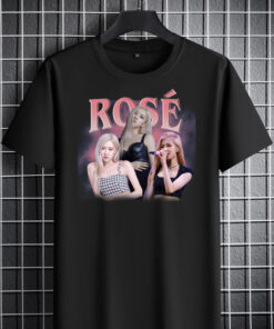 rose blackpink tshirt