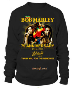 Bob Marley 79th Anniversary 1945-2024 Sweatshirt