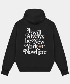 Jalen Brunson New York Or Nowhere Hoodie Back