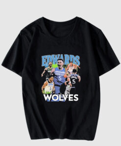 Minnesota timberwolves anthony edwards wolves T-shirt