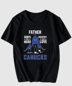 Official Father Son's First Hero Daughter's First Love Vancouver T Shirt